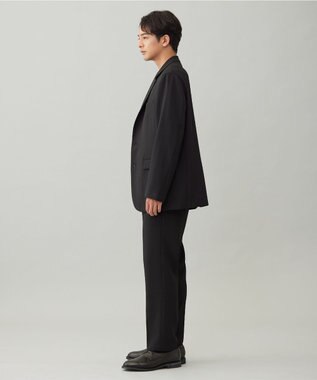 UNFILO MENS 【OCEANS 雑誌・web・YouTube 掲載】WOOL TOUCH 機能美ジャケット【東レ開発のウール見え高機能素材】 ブラック