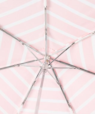 MOONBAT PAUL&JOE ACCESSOIRES(ポール＆ジョー アクセソワ) 折りたたみ傘 スウィンギングヌネット ピンク