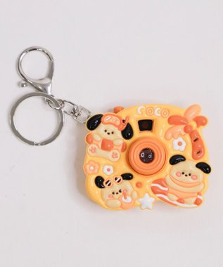 WEGO ぷっくりアニマルトイカメラキーホルダー 柄4