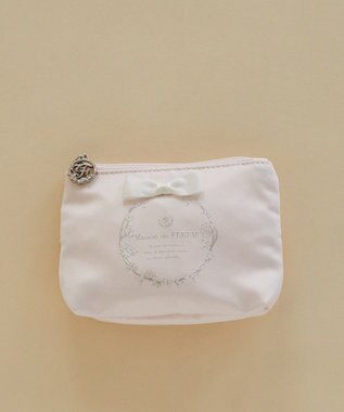 Maison de FLEUR サテンリボンティッシュケース