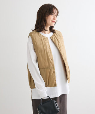 Green Parks サイドZIP中綿コクーンベスト