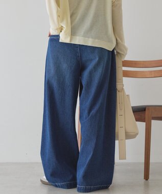 AMERICAN HOLIC イージーデニムワイドパンツ Indigo