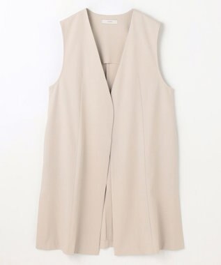 ANY L 【洗濯機可/ストレッチ/セットアップ可】イージーケアストレッチジレ ベージュ