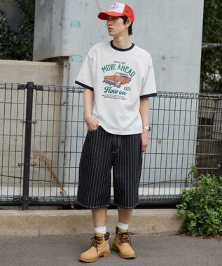 WEGO グラフィックリンガーT（SS） ホワイト