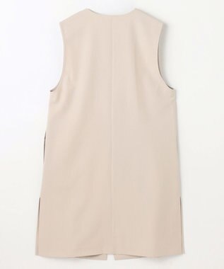 ANY L 【洗濯機可/ストレッチ/セットアップ可】イージーケアストレッチジレ ベージュ