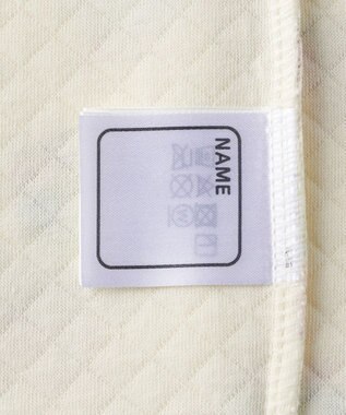 MIKI HOUSE HOT BISCUITS 【80-120cm】 あったかキルト素材 乗り物柄 腹巻き付き長袖パジャマ アイボリー