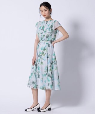 TOCCA 【消臭】FULL BLOOM PEONY SKIRT スカート グリーン系5