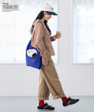 ROOTOTE 8458【スヌーピー】IP.ルーショッパー.ピーナッツ-0P 04：3D グラス