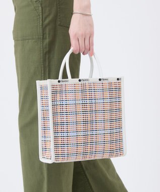 LeSportsac WOVEN MED DRAWST TOTE/マルチメッシュサンド マルチメッシュサンド