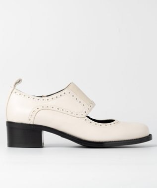 BONTRE 【BONTRE/ボントレ】フロントゴアブローグシューズ/40151-US アイボリー