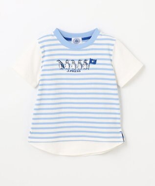 J.PRESS KIDS 【110-130cm】フンボルトペンギンＴシャツ サックスブルー系1