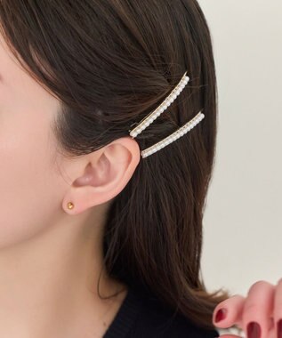 Phoebe 【金属アレルギー対応】パフィーハートピアス(片耳)　ゴールド/サージカルステンレス ゴールド