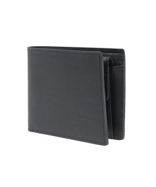 genten スマートウォレットⅡ 二つ折り財布 クロ