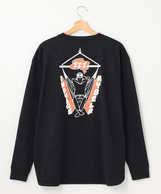 SHARE PARK MENS 【UNISEX】UVカット アートコラボロングTシャツ〈Hammock〉（L・XLサイズ） ブラック