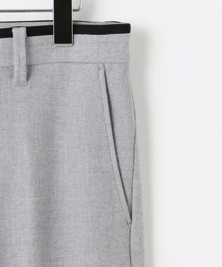 23区GOLF きれい見えの秋冬定番素材【MEN】【ストレッチ】ＴＲストレッチ ベーシックパンツ ライトグレー系