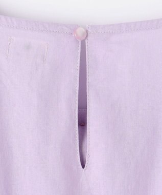 組曲 KIDS 【UVケア】【150-160㎝】バイカラー ワンピース ラベンダー