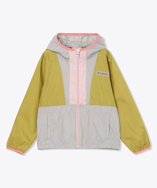 Columbia Columbia/ キッズアイテム/ バックボウルIIフーデッドウィンドブレーカー /コロンビア Peppercorn Flint Grey Pink Agate
