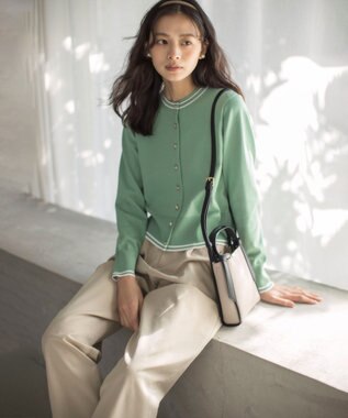 組曲 ノットデザイン バッグ Mini ライトグレー系