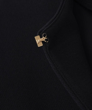 YECCA VECCA ペプラムジャケット Navy