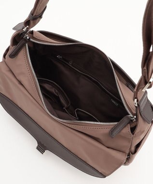 Y'SACCS ミリタリーフラップショルダー　Sサイズ チョコ