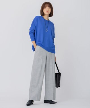 23区 ポインテッドトゥ ブーティー ブラック系