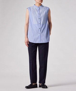 Paul Smith ドッキング ノースリーブシャツ ライトブルー
