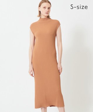 BEIGE， 【S-size】GINGKO / Iラインワンピース Ocre