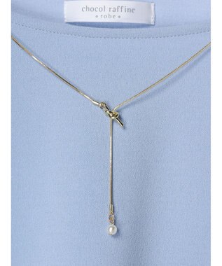 Green Parks ＳＥＴ２点　ネックレス＋プルオーバー Sax