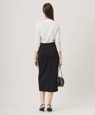 ICB 【洗える】 シンセティックフルニードル Vネックプルオーバー トープ系