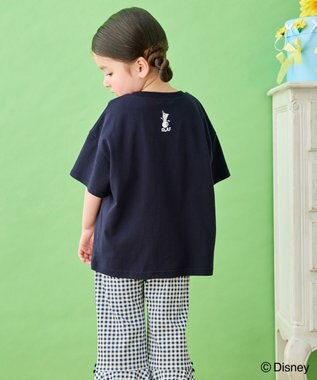 ANY KIDS 【ディズニー/FROZEN】【綿100%】ひんやり オーバーサイズTシャツ 「オラフ」（ネイビー）