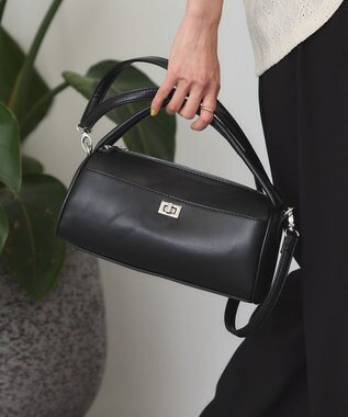 AMERICAN HOLIC ダブルハンドルショルダーバッグ Black