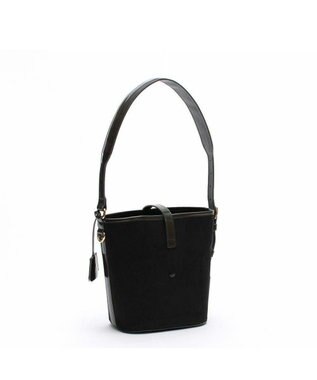 A.D.M.J. 【ファブリック】スエードプラス/バケットトートS ブラック