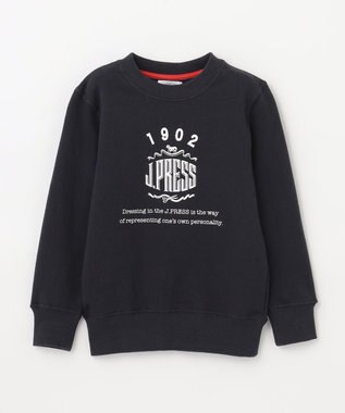 J.PRESS KIDS 【110-130cm】ハウスマーク トレーナー ネイビー系