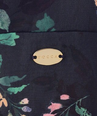 TOCCA 【洗える！】WATERCOLOR HARMONY ロングドレス ネイビー系