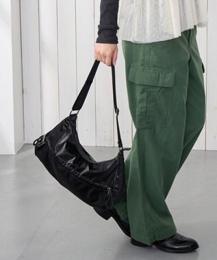 ROOTOTE 3635【シャーリングトート】SC.デリ.メタリックショルダー-A 02：ブラック