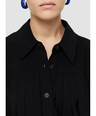 JOSEPH エアリープリッセ　ドレス Black