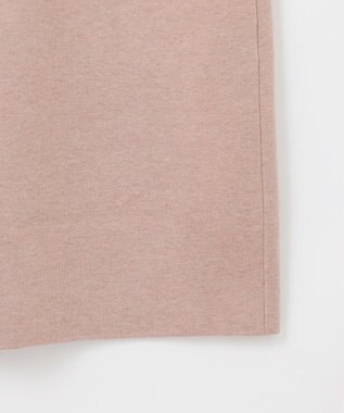 J.PRESS LADIES L 【洗える】CLOTH COMBI KNIT ワンピース ベージュ×アイボリー系