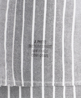 J.PRESS MEN 【WEB・一部店舗限定】オックスフォード ストライプシャツ/B.D. グレー系1