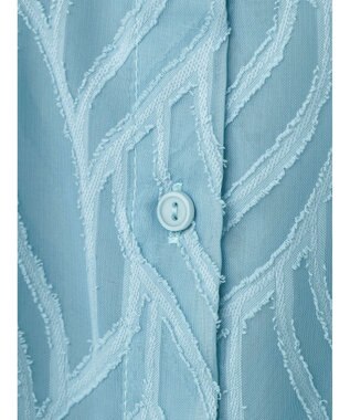 Green Parks ２ＷＡＹ　リーフジャガードシアーシャツ Mint