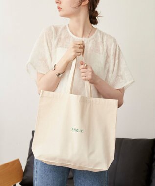 WEGO 【ANGIE VINTAGE】ANGIEロゴトートバック グリーンその他