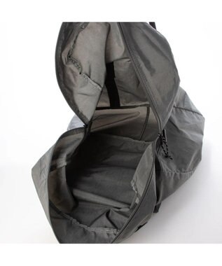 UNBILLION cachecache パッカブルナイロンボストンバッグ グレー