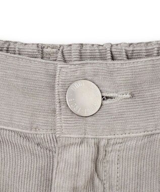 23区 【Oggi11月号掲載/洗える】コットン コーデュロイ スカート ライトグレー系