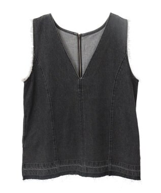 Green Parks ２ｗａｙデニムベスト Black