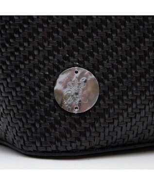 A.D.M.J. パーリヤシンテティカバケット2WAYトート ブラック