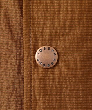 JOSEPH ABBOUD MOUNTAIN リップルサッカー ブルゾン キャメル系