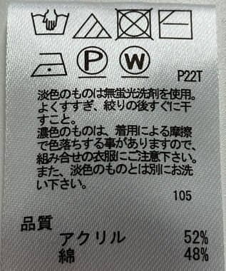 ONWARD Reuse Park 【any SiS】ニット春夏 ブルー