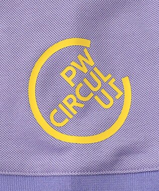 PW CIRCULUS 【MEN】【吸汗速乾/ストレッチ】ベーシックカノコ ポロシャツ ラベンダー