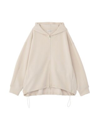 Green Parks ダブルＺＩＰ裾ドロストパーカー