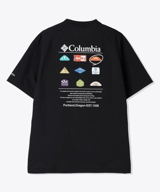 Columbia Columbia/ レイリバースプリットラグラングラフィックショートスリーブTシャツ /コロンビア Black
