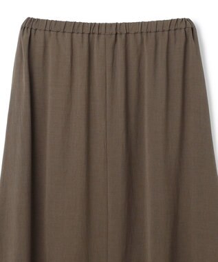 uncrave ドライタッチトロ フレアスカート トープ